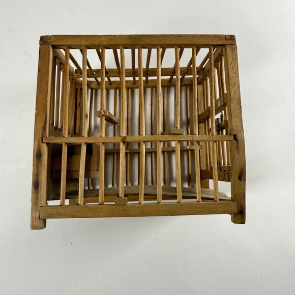 Hartz Mountain Bird Foods Wood Crate Cage 1930s Vintage Advertising Promo - Picture 10 of 16